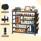 EnHomee Shoe Rack for Entryway, 6 Tier Shoe Organizer - Image 6