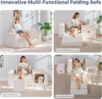 MAXYOYO Folding Sofa Couch, Convertible Floor Sofa - Image 4