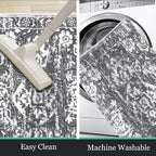 HEBE Indoor Door Mat 2'x3', Washable Welcome Mat - Image 4