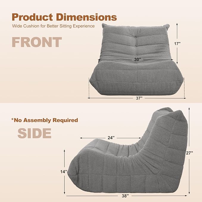 Bean Bag Chair Big Sofa Beanbag Chair - Image 2