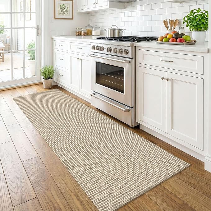 KOZYFLY Runners for Hallways 2x6 ft Washable Kitchen Runner Non Slip Rubber - Image 3
