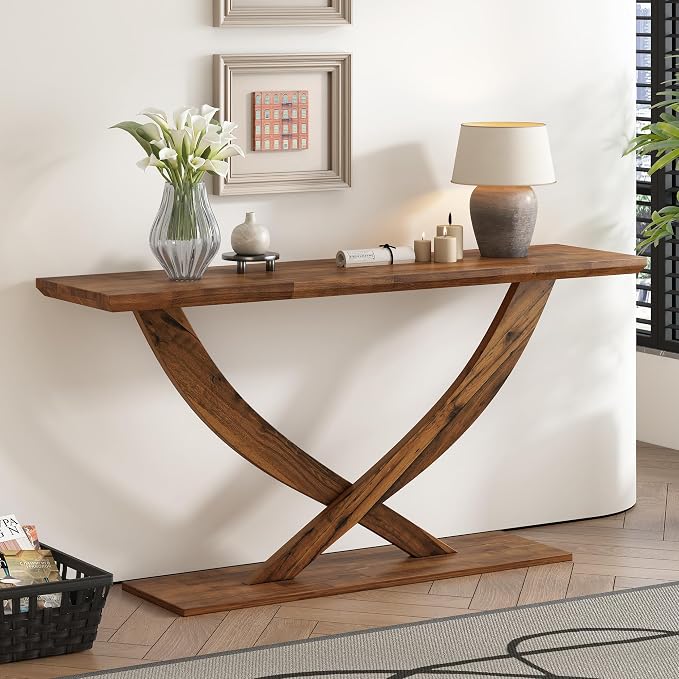 57'' Console Table by LynHomeFurnitureMall