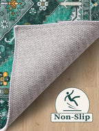 SERISSA 2'6"x16' Washable Non Slip Boho Runner Rug - Image 4