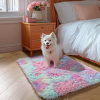 Amdrebio Rainbow Unicorn Pastel Small Mini Area Rug 2x3 - Image 7