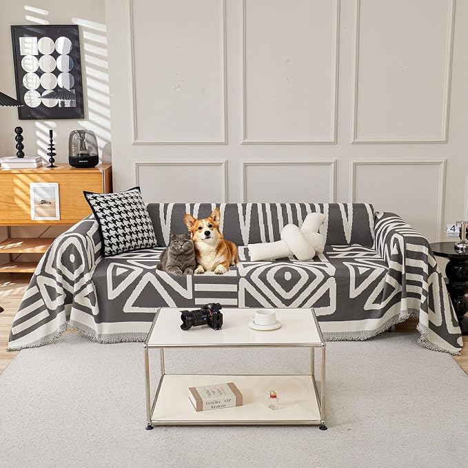 VClife Couch Cover Boho Sofa Protector by VCLIFE