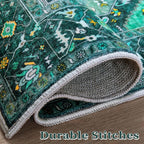 SERISSA 3x5 Washable Non Slip Boho Area Rug - Image 7