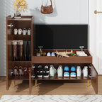 3More Shoe Organizer Cabinet, Entryway Bench - Image 7