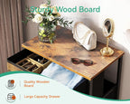 AODK Dresser for Bedroom with 4 Storage Drawers, Small Dressers Chest of - Image 6