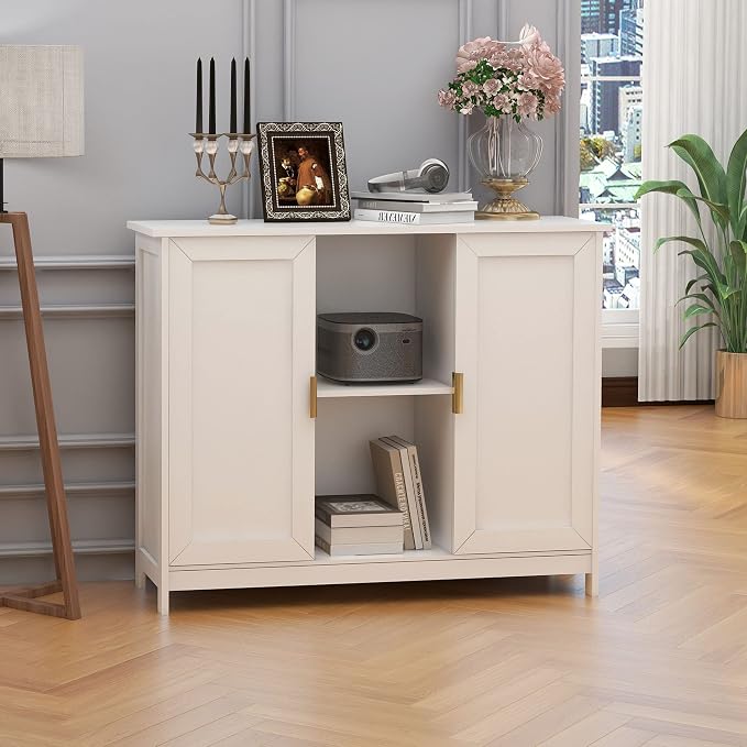 TaoHFE White Buffet Cabinet - Image 7