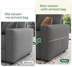 HONBAY Modular Sectional Sleeper Sofa - Image 9