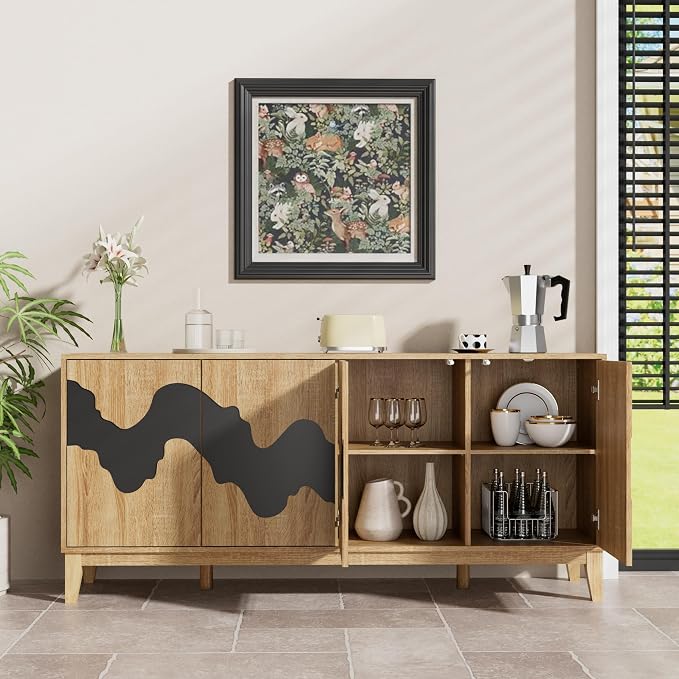 UEV Buffet Cabinet, Kitchen Storage Cabinet - Image 6