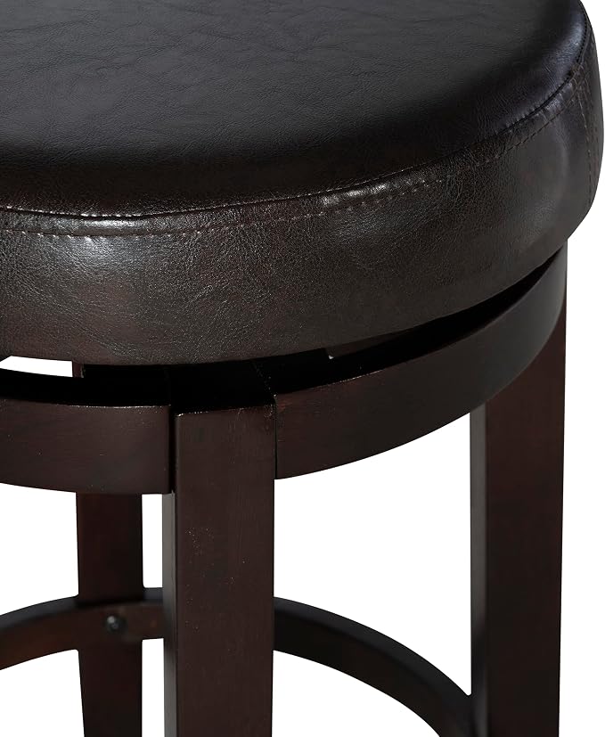 Linon Maya Brown Counter Stool - Image 5