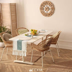 FEXIA Sage Green Table Runner 36 Inches Long - Image 7