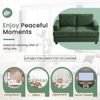 YOUDENOVA Sofa, 63” Comfy Loveseat Sofa - Image 5