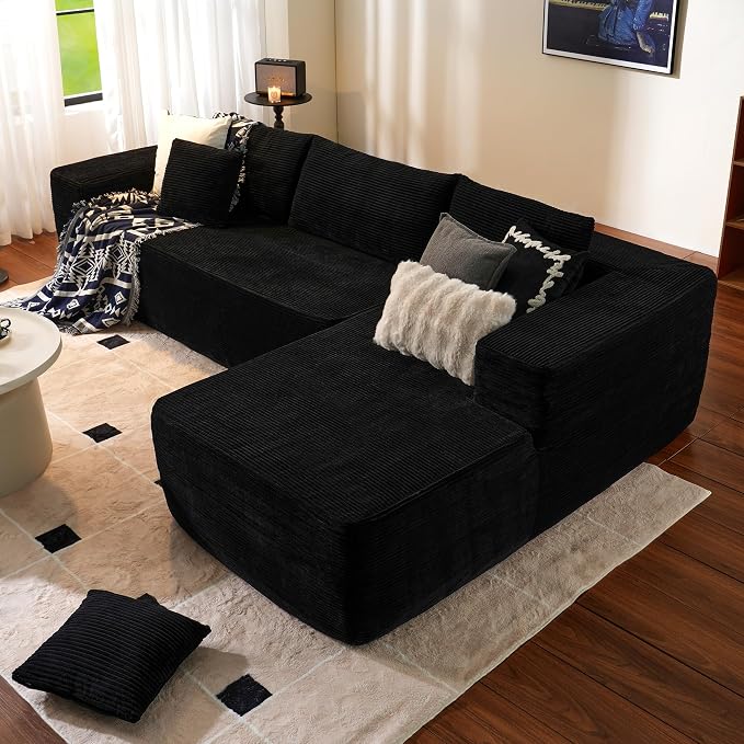 ovios 104" Cloud Boneless Couch - Image 7