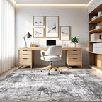 LOONGRUG 8x10 Area Rugs Washable Large Neutral Modern Living Room Rug | - Image 8