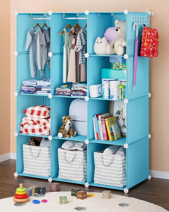 CUBEDIY Baby Closet Organizer for Nursery by CUBEDIY