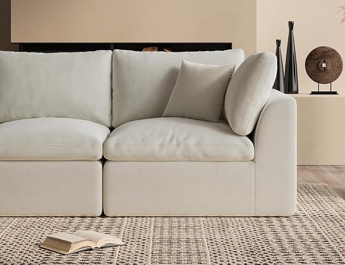 ohllob 78.9" Loveseat Sofa, Cloud Boneless Couches - Image 5