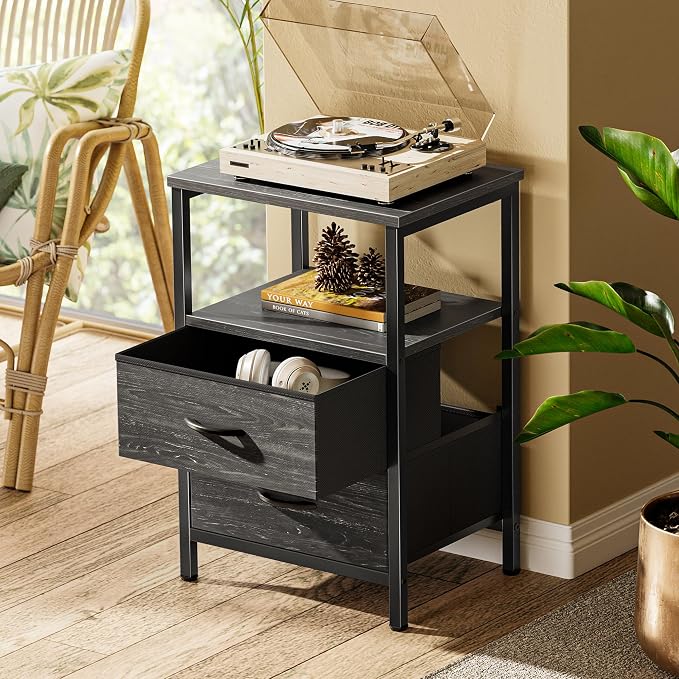 Huuger Night Stand Set of 2, Nightstand - Image 2