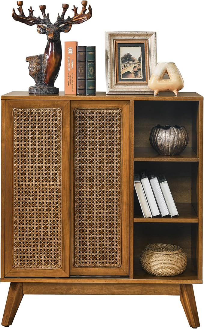 LKTART Mid Century Modern Storage Cabinet by LKTART
