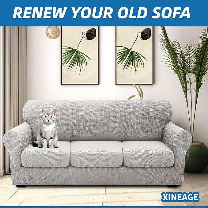 XINEAGE 2026 New 4 Pieces Couch Covers - Image 4