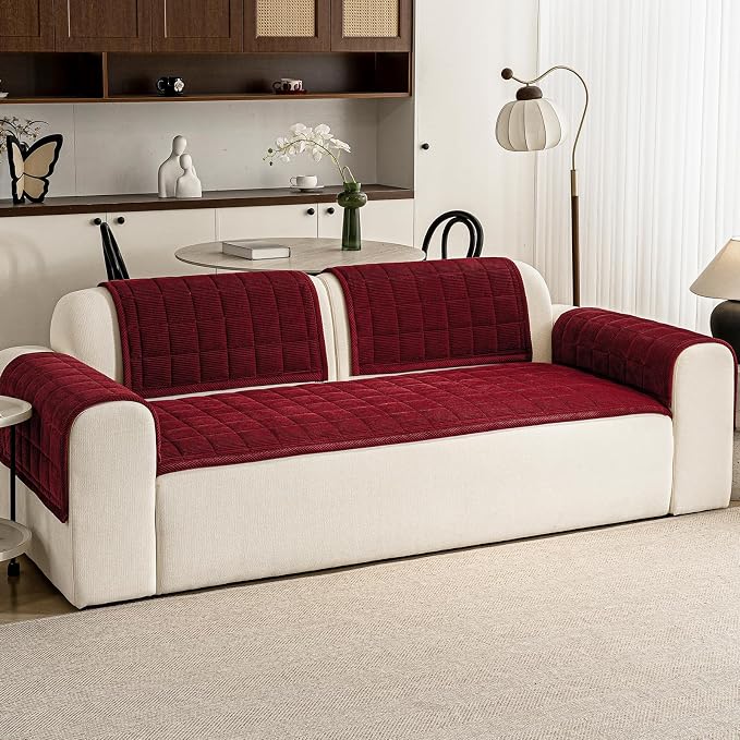 Couch Covers for Dogs Washable, 27.6"x70.9" Non Slip Couch Covers for Loveseat - Image 7