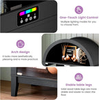 Gurexl 5-Tier Arched Display Cabinet - - Image 6