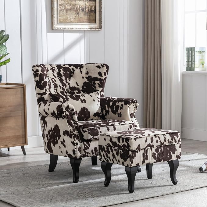 Set of 2 Mid-Century Modern Accent Chair - Image 5