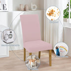 BIETYONE Stretch Dining Chair Covers Set of 4, Soft Removable Washable Kitchen - Image 6
