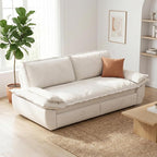 73.2" Sofa Bed Queen, 3-in-1 Pull Out Sofa Bed - Image 13