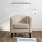 BELLEZE Accent Barrel Chair - Image 4