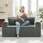 Hobestluk Couch Sofa 2-Seater Foam Sofa Loveseat by YourHomeDeservesMore