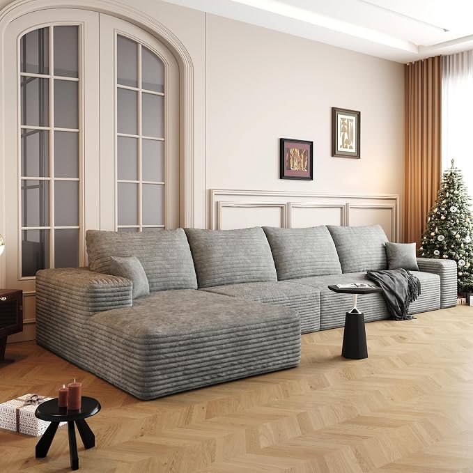 AUGOP 136" Sectional Couches for Living Room Modern Modular Sofa - Image 6