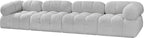 Meridian Furniture 611Grey-S136A Ames Collection Modern | Contemporary Modular - Image 7