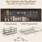 71" Pantry Cabinet, Kitchen Hutch Storage - Image 2