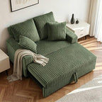3 in 1 Convertible Sofa Bed，52.8" Pull Out Couch by Unknown