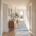 Western Coastal Beach Wave Pattern Kitchen Runner Rug - Image 3