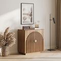 BELLEZE Modular Fluted Sideboard Buffet Cabinet by BELLEZE