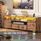 Furologee 55 Inch LED TV Stand for Bedroom - Image 3