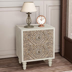 HOMPUS Fully Assembled Nightstand Set 2, 2-Drawer Farmhouse Nightstand Set of 2 - Image 7