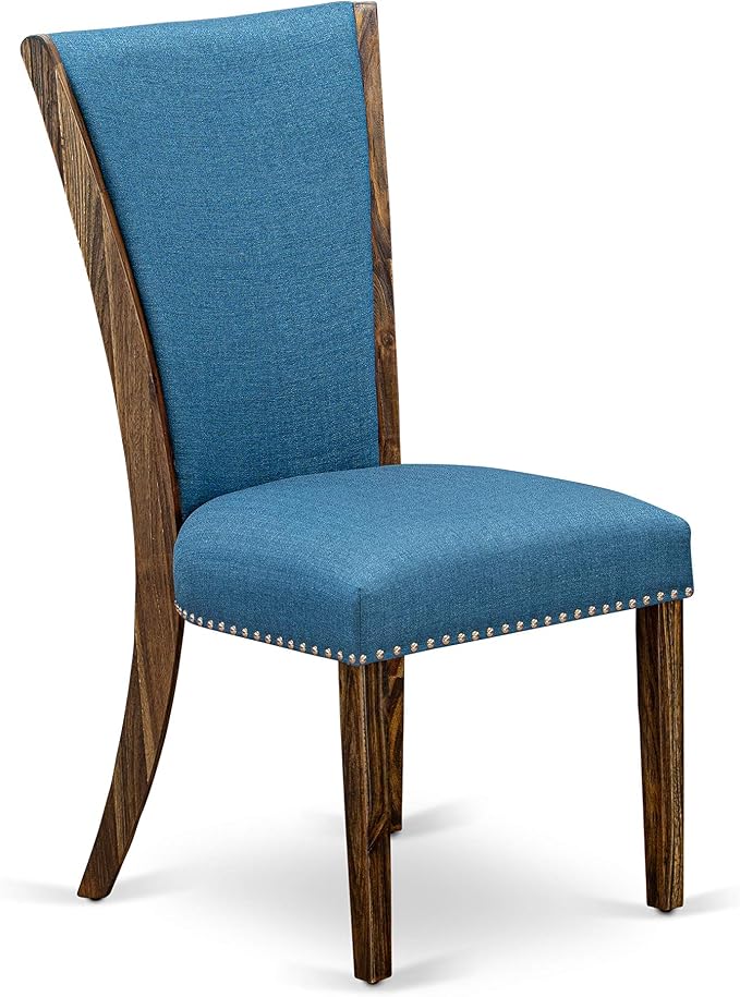 East West Furniture VEP7T21 Verona Parson Kitchen Chairs - Image 4