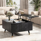 JOINICE 32" Square Lift Top Coffee Table by Joinice