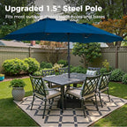 SUPERJARE 13FT Outdoor Patio Umbrella - Image 2