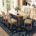 Vacuum-Friendly, 8x10 Washable Area Rug - Image 2