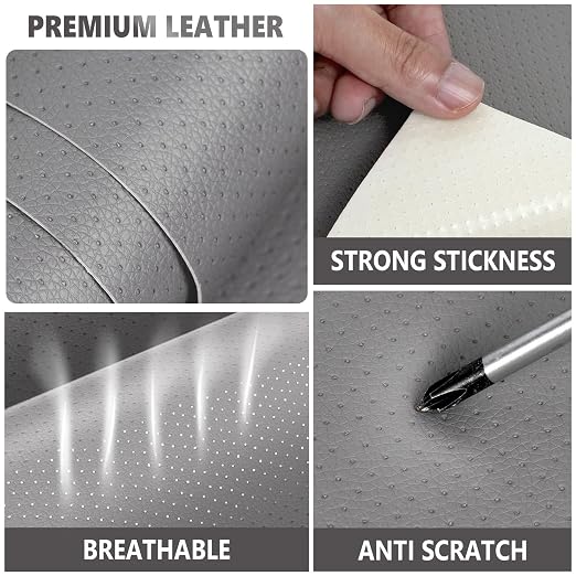 Leather Repair Patch, Breathable Perforated Self Adhesive Repair Patch - Image 3