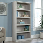 Sauder 5 Tier Book Shelf Wooden Bookcase Multipurpose Bookshelf - Image 2