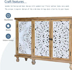 LKTART 63" Vintage Sideboard Buffet Storage Cabinets, French Country Sideboard - Image 5