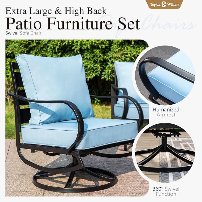 Sophia & William Patio Furniture Sets - Image 5