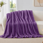 BEDELITE Ribbed Twin Blanket for Couch & Bed, Warm Yet Lightweight, Ribbed - Image 9