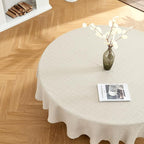 BALCONY & FALCON Round Tablecloth Washable Wrinkle Resistant and Water Proof by BALCONYFALCON
